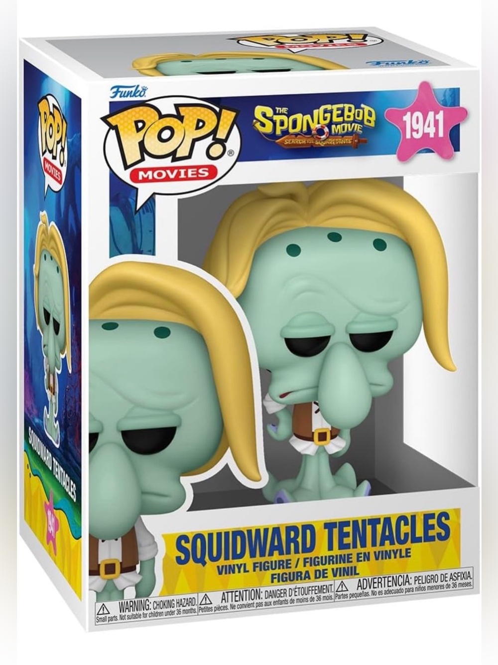Funko Pop! Movies #1941 The SpongeBob Movie Squidward Tentacles Brand New